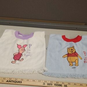 Disney Piglet and Pooh Baby Bibs